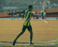 O Centro Nacional de Treinamento de Atletismo (CNTA), localizado em Cascavel, recebeu neste fim de semana a sua primeira competição oficial. O evento-teste aconteceu com a realização do 54º Campeonato Paranaense de Atletismo Sub-20, realizado pela Federação de Atletismo do Paraná (FAP).  -   Cascavel, 02/05/2021  -  Foto: Paraná Esporte