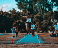 O Centro Nacional de Treinamento de Atletismo (CNTA), localizado em Cascavel, recebeu neste fim de semana a sua primeira competição oficial. O evento-teste aconteceu com a realização do 54º Campeonato Paranaense de Atletismo Sub-20, realizado pela Federação de Atletismo do Paraná (FAP).  -   Cascavel, 02/05/2021  -  Foto: Paraná Esporte