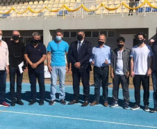 O Centro Nacional de Treinamento de Atletismo (CNTA), localizado em Cascavel, recebeu neste fim de semana a sua primeira competição oficial. O evento-teste aconteceu com a realização do 54º Campeonato Paranaense de Atletismo Sub-20, realizado pela Federação de Atletismo do Paraná (FAP).  -   Cascavel, 02/05/2021  -  Foto: Paraná Esporte