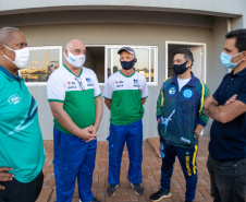 O Centro Nacional de Treinamento de Atletismo (CNTA), localizado em Cascavel, recebeu neste fim de semana a sua primeira competição oficial. O evento-teste aconteceu com a realização do 54º Campeonato Paranaense de Atletismo Sub-20, realizado pela Federação de Atletismo do Paraná (FAP).  -   Cascavel, 02/05/2021  -  Foto: Paraná Esporte