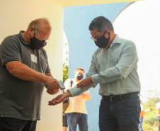 Nesta segunda-feira (3), a Universidade Estadual de Ponta Grossa (UEPG) finalizou a segunda etapa das provas do Vestibular 2020. Os candidatos responderam às questões das disciplinas específicas do curso escolhido.   -  Ponta Grossa, 03/05/2021  -  Fotos: Aline Jasper e Luciane Navarro/UEPG