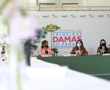 A primeira-dama do Paraná, Luciana Saito Massa, presidiu nesta terça-feira (4), em Curitiba, o primeiro Encontro de Primeiras-Damas do Paraná. A iniciativa tem como objetivo promover um debate entre as primeiras-damas de todos os municípios paranaenses sobre políticas públicas direcionadas à área social e à mulher. 