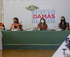 Encontro das primeiras damas do Paraná. Luciana Saito Massa
Foto Gilson Abreu/AEN