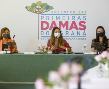 Encontro das primeiras damas do Paraná. Luciana Saito Massa
Foto Gilson Abreu/AEN