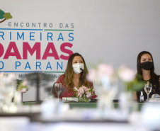 Encontro das primeiras damas do Paraná. Luciana Saito Massa
Foto Gilson Abreu/AEN