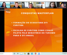 A 85ª Reunião Ordinária do Conselho Paranaense de Turismo (Cepatur) aconteceu na tarde da última terça-feira (4) e teve como uma das pautas principais as medidas governamentais para a retomada do turismo, entre elas o Paraná Pay, o convênio firmado entre Paraná Turismo e Ministério do Turismo e as ações de fomento do Governo do Estado para o retorno das atividades turísticas.   -  Foto: Paraná Turismo