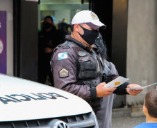 Curitiba, 06 de maio de 2021. Maio Amarelo - BPTran