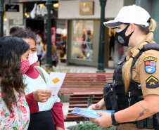 Curitiba, 06 de maio de 2021. Maio Amarelo - BPTran