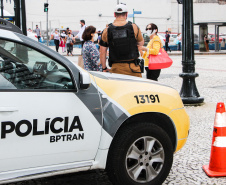Curitiba, 06 de maio de 2021. Maio Amarelo - BPTran