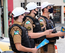 Curitiba, 06 de maio de 2021. Maio Amarelo - BPTran