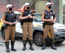 Curitiba, 06 de maio de 2021. Maio Amarelo - BPTran