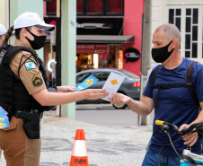 Curitiba, 06 de maio de 2021. Maio Amarelo - BPTran