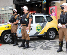 Curitiba, 06 de maio de 2021. Maio Amarelo - BPTran