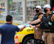 Curitiba, 06 de maio de 2021. Maio Amarelo - BPTran