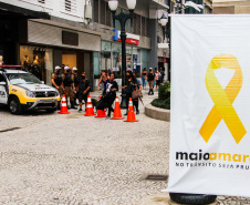 Curitiba, 06 de maio de 2021. Maio Amarelo - BPTran