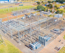 A Copel colocou em operação o segundo transformador de 225 megavolt-amperes (MVA) de potência na subestação Ponta Grossa Sul, concluindo um importante projeto de reforço no sistema de transmissão de energia da região central do Paraná, três meses antes do prazo estabelecido pela Agência Nacional de Energia Elétrica (Aneel). -  Foto: Copel