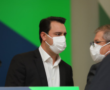O governador Carlos Massa Ratinho Junior anuncia nesta quarta-feira (12) o lancamento do Programa Casa Facil, com objetivo de viabilizar a aquisicao da casa propria para  familias com renda de ate tres salarios minimos.  Curitiba, 12/05/2021. Foto: Geraldo Bubniak/AEN