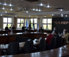Governo do Paraná se reúne com Governo Federal para discutir projetos de ampliação e modernização da Ferroeste  -  Curitiba, 12/05/2021  -  Foto: GT Ferrovias