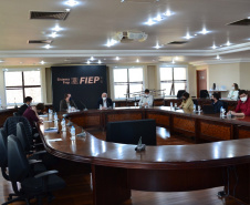Governo do Paraná se reúne com Governo Federal para discutir projetos de ampliação e modernização da Ferroeste  -  Curitiba, 12/05/2021  -  Foto: GT Ferrovias