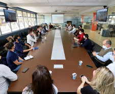 Governo do Paraná se reúne com Governo Federal para discutir projetos de ampliação e modernização da Ferroeste  -  Curitiba, 12/05/2021  -  Foto: GT Ferrovias
