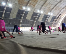 Federação Paranaense de Ginástica faz estágio de treinamento e cursos técnicos com recursos do Proesporte  -  Foto: Paraná Esporte