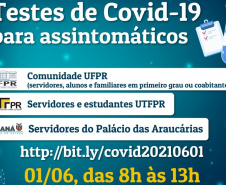 Sugestão de Pauta - Servidores do Palácio das Araucárias terão nova rodada de testes de Covid-19