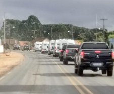 Governo do Paraná retirou 9,3 mil detentos de carceragens sob responsabilidade da Polícia Civil e passou para gestão plena do Departamento Penitenciário (Depen). O balanço engloba transferências efetivadas desde o começo de 2019. Até então, o Estado tinha a pior superlotação do País em delegacias.  -  Foto; SESP/PR