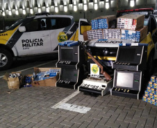 Segurança apreende arma e munições durante fiscalização de medidas sanitárias na Capital. Foto:SESP