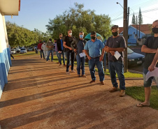 QUARTO CENTENÁRIO - REGIONAL DE SAÚDE DE CAMPO MOURÃO - Municípios do Paraná vacinam contra a Covid-10 durante todo o feriado prolongado  - Quarto Centenário, 04/06/2021  -  Foto: SESA- REGIONAL DE SAÚDE DE CAMPO MOURÃO