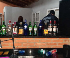 PCPR prende sete organizadores de festas clandestinas na RMC 
. Foto:Polícia Civil