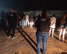 PCPR prende sete organizadores de festas clandestinas na RMC 
. Foto:Polícia Civil