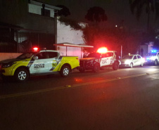 As atividades da Ação Integrada de Fiscalização Urbana (AIFU), coordenada pela Polícia Militar durante o feriado prolongado de Corpus Christi resultaram em 14 estabelecimentos comerciais fechados e quatro pessoas encaminhadas em Curitiba (desacato e desobediência, perturbação do sossego e perigo de propagação de doença contagiosa). -  Curitiba, 07/06/2021  -  Foto: SESP/PR