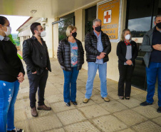 Governo do Estado realiza repasse que viabiliza aquisição de aparelho de raio X na Santa Casa de Misericórdia de Ribeirão Claro
. Foto: Prefeitura de Ribeirão Claro