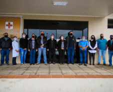 Governo do Estado realiza repasse que viabiliza aquisição de aparelho de raio X na Santa Casa de Misericórdia de Ribeirão Claro
. Foto: Prefeitura de Ribeirão Claro