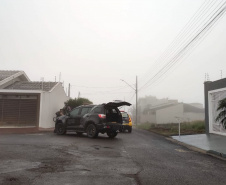 Polícia Militar e Ministério Público cumprem 45 mandados de prisão e apreendem fuzil e coletes balísticos no interior do estado  -  Curitiba, 10/06/2021  -  Foto: PMPR/SESP-PR