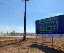 Obras da duplicação da BR 277 em Guarapuava -  Curitiba, 10/06/2021  -  Foto: Divulgação DER
