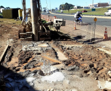 Obras da duplicação da BR 277 em Guarapuava -  Curitiba, 10/06/2021  -  Foto: Divulgação DER