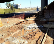Obras da duplicação da BR 277 em Guarapuava -  Curitiba, 10/06/2021  -  Foto: Divulgação DER