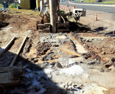Obras da duplicação da BR 277 em Guarapuava -  Curitiba, 10/06/2021  -  Foto: Divulgação DER