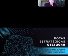 Com os objetivos de apresentar as Rotas Estratégicas em Ciência, Tecnologia e Inovação - 2040 para o Paraná e promover a construção compartilhada desta Rota no Ecossistema Regional de CT& I e Inovação Oeste, o Governo do Estado, por meio da Fundação Araucária e da Superintendência da Ciência, Tecnologia e Ensino Superior e da Federação das Indústrias do Estado do Paraná (Fiep), realizaram nesta quinta-feira (10), o Primeiro Painel das Rotas Estratégicas