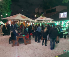 As equipes da Ação Integrada de Fiscalização Urbana (AIFU) fecharam três estabelecimentos comerciais e apreenderam uma máquina caça níquel e 12 maços de cigarros contrabandeados