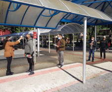 A Controladoria-Geral do Estado (CGE) visitou locais de prova do Concurso da Polícia Militar, no domingo (13), para verificar protocolos de segurança adotados pelo Núcleo de Concursos da Universidade Federal do Paraná (UFPR)