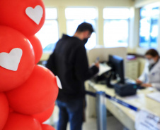 Com estoque 40% abaixo do ideal, Hemepar faz apelo à população para doar sangue. Foto: José Fernando Oura/AEN