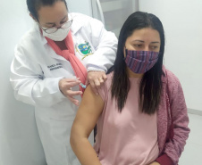 Campanha de Domingo a Domingo registra mais de 76 mil doses de vacina contra a Covid-19 neste final de semana  -  Curitiba, 21/06/2021  -  Foto: Divulgação SESA
