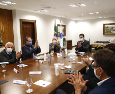 Guarapuava é a sede de um novo ecossistema de inovação voltado à pesquisa genética e à inteligência artificial aplicadas à saúde. Batizado de Vale do Genoma, o projeto foi lançado oficialmente pelo governador Carlos Massa Ratinho Junior nesta segunda-feira (21) em evento online com parceiros da iniciativa.Foto:Jonathan Campos/AEN