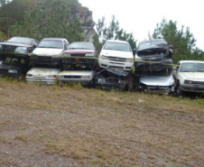 O Departamento de Estradas de Rodagem do Paraná (DER/PR) realiza no dia 06 de julho seu primeiro leilão online de sucatas de veículos automotores de 2021.   -  Curitiba, 22/06/2021  -  Foto: DER