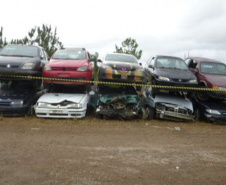 O Departamento de Estradas de Rodagem do Paraná (DER/PR) realiza no dia 06 de julho seu primeiro leilão online de sucatas de veículos automotores de 2021.   -  Curitiba, 22/06/2021  -  Foto: DER