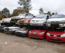 O Departamento de Estradas de Rodagem do Paraná (DER/PR) realiza no dia 06 de julho seu primeiro leilão online de sucatas de veículos automotores de 2021.   -  Curitiba, 22/06/2021  -  Foto: DER