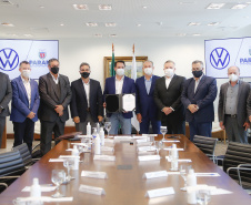 Serão destinados R$ 2 milhões ao projeto Hospital Digital, do Complexo Erasto Gaertner; R$ 850 mil para elaboração do projeto executivo do Hospital Regional de Colombo; e mais R$ 2,84 milhões para a retomada das Carretas do ConhecimentO. Investimento total é de R$ 5,69 milhões   Foto: Jonathan Campos 
