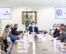 Serão destinados R$ 2 milhões ao projeto Hospital Digital, do Complexo Erasto Gaertner; R$ 850 mil para elaboração do projeto executivo do Hospital Regional de Colombo; e mais R$ 2,84 milhões para a retomada das Carretas do ConhecimentO. Investimento total é de R$ 5,69 milhões   Foto: Jonathan Campos 